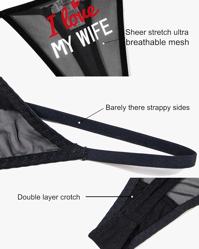 T-back Mesh Panties