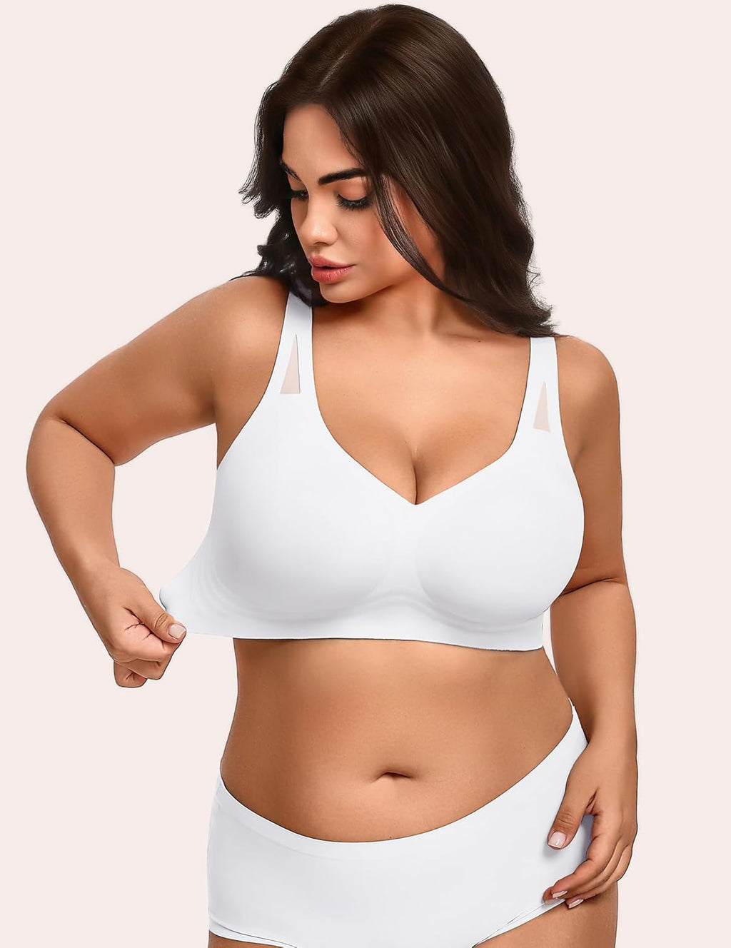 No Underwire Bras Full Coverage Wireless Bra