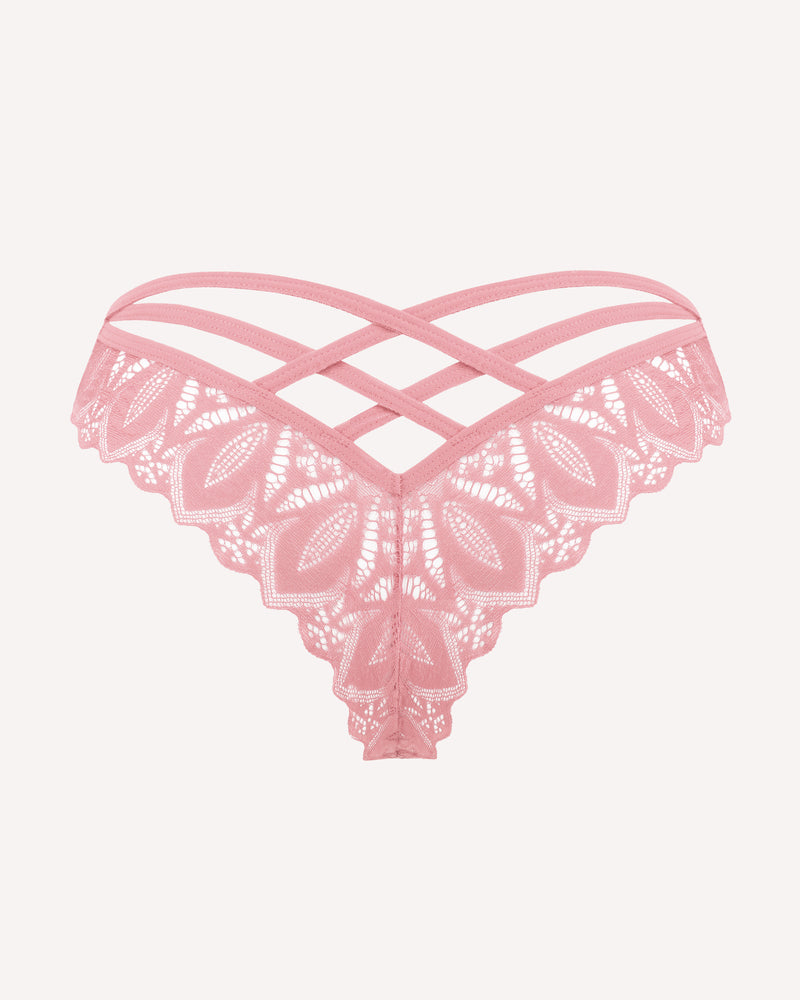 Cheeky Lace Criss Cross Panties