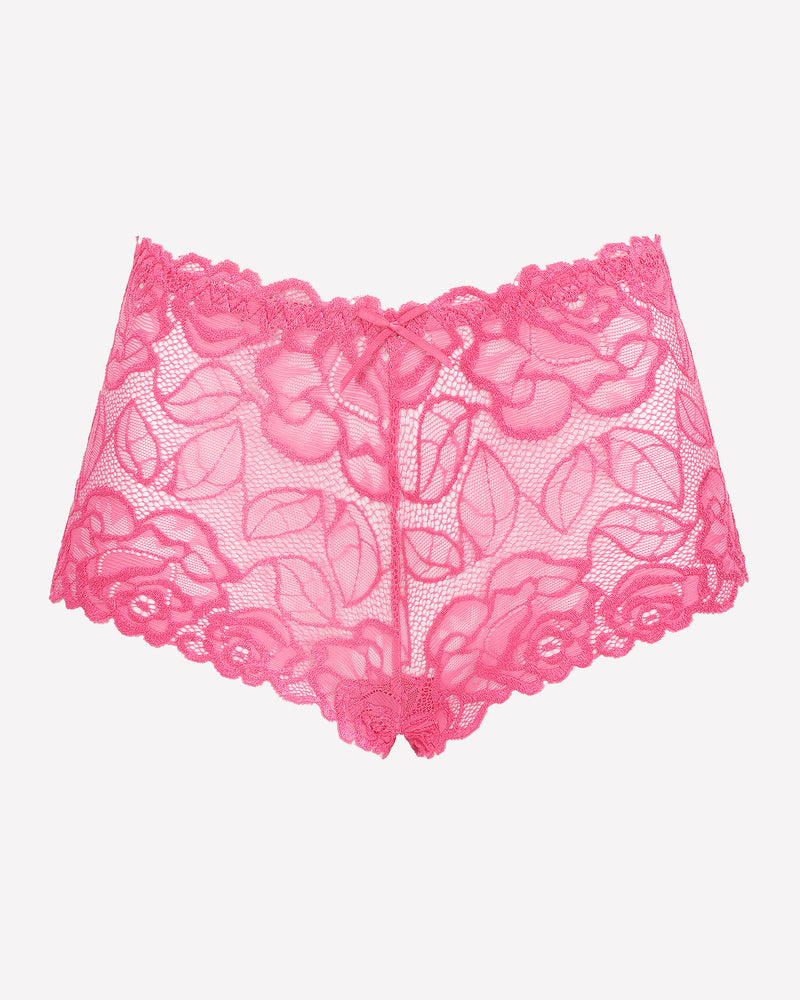 4 Pcs Floral Lace Panties Mid-rise Panty