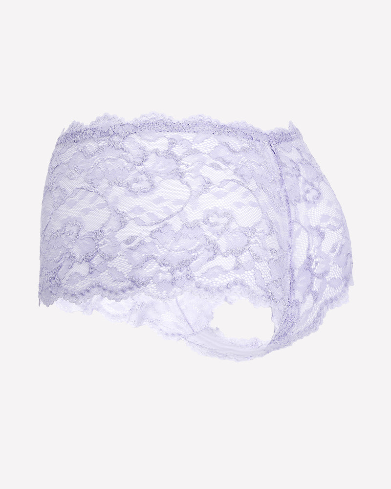 4 Pcs Floral Lace Panties Mid-rise Panty