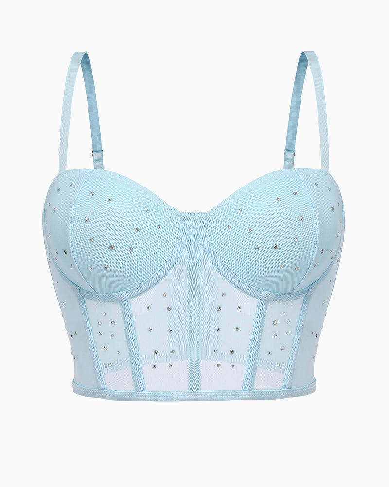 2 Pack Corset Tops Push Up Bustiers