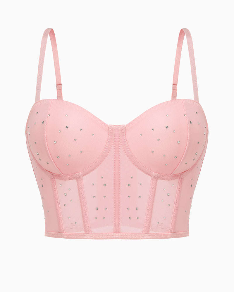 2 Pack Corset Tops Push Up Bustiers