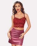 Y2K Adjustable Strap Tank Cami Crop Top