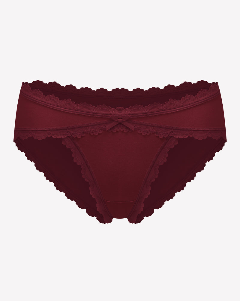 Cotton Panties Lace Stretch Hipster
