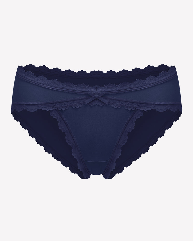 Cotton Panties Lace Stretch Hipster