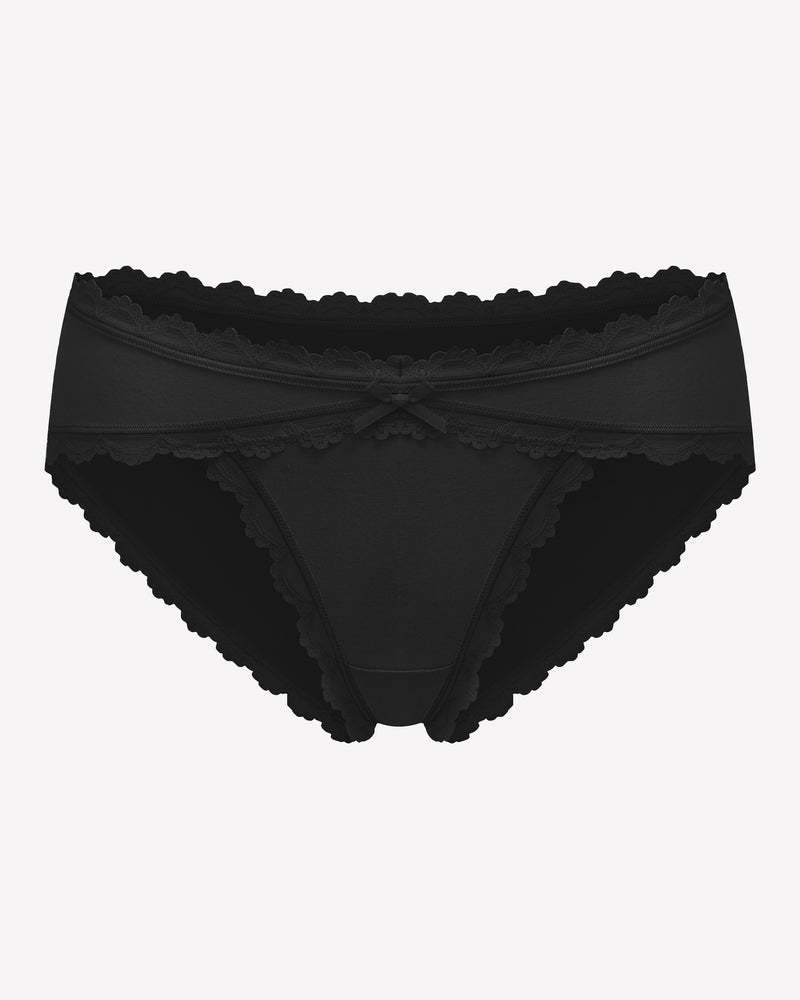 Cotton Panties Lace Stretch Hipster