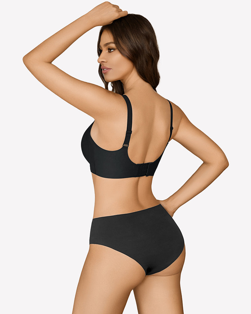 Wireless Push Up Bralette Supportive Bra