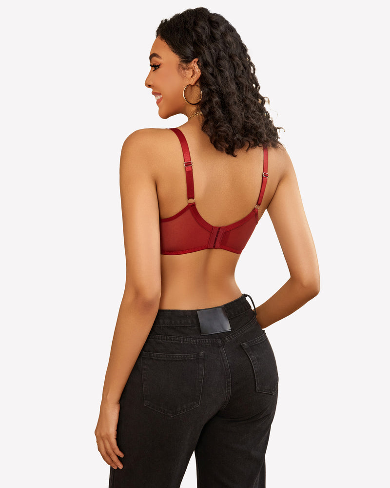 Lace Push Up Bralettes Bras