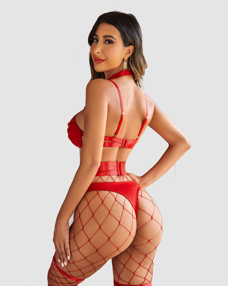 Push Up Bondaged 5 Piece Set