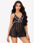 Mesh Babydoll Naughty Outfits