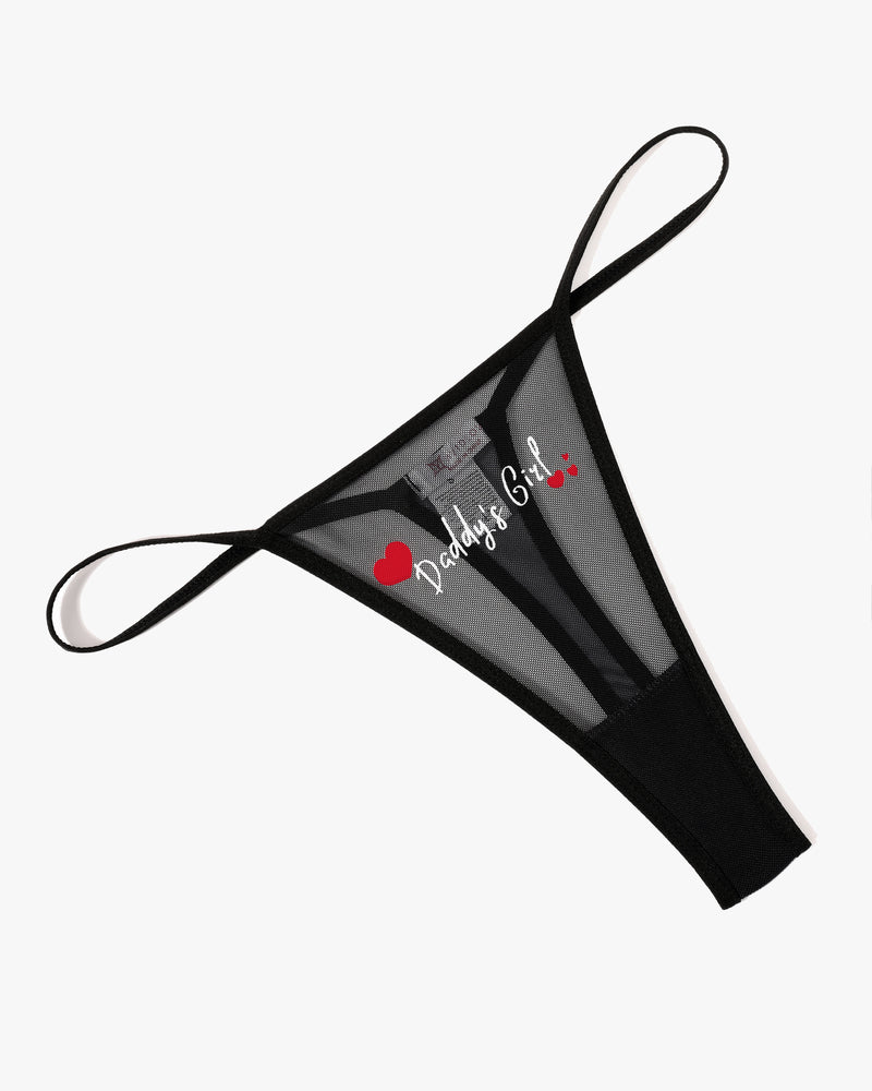 T-back Mesh Panties
