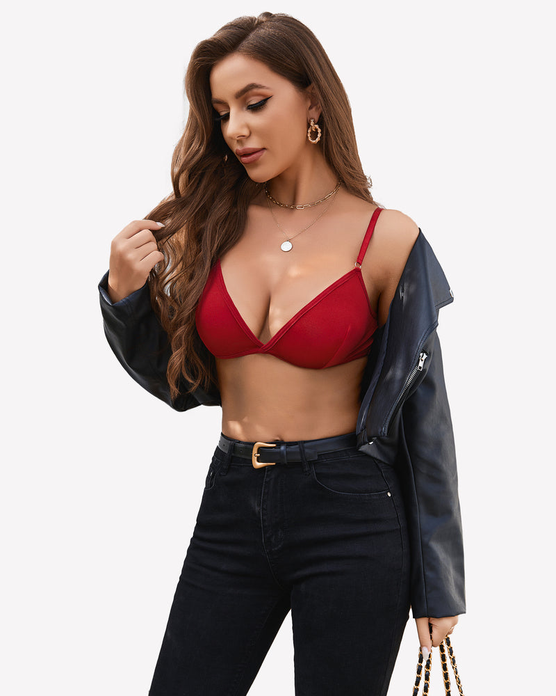 Mesh See Through Shirt with Bra