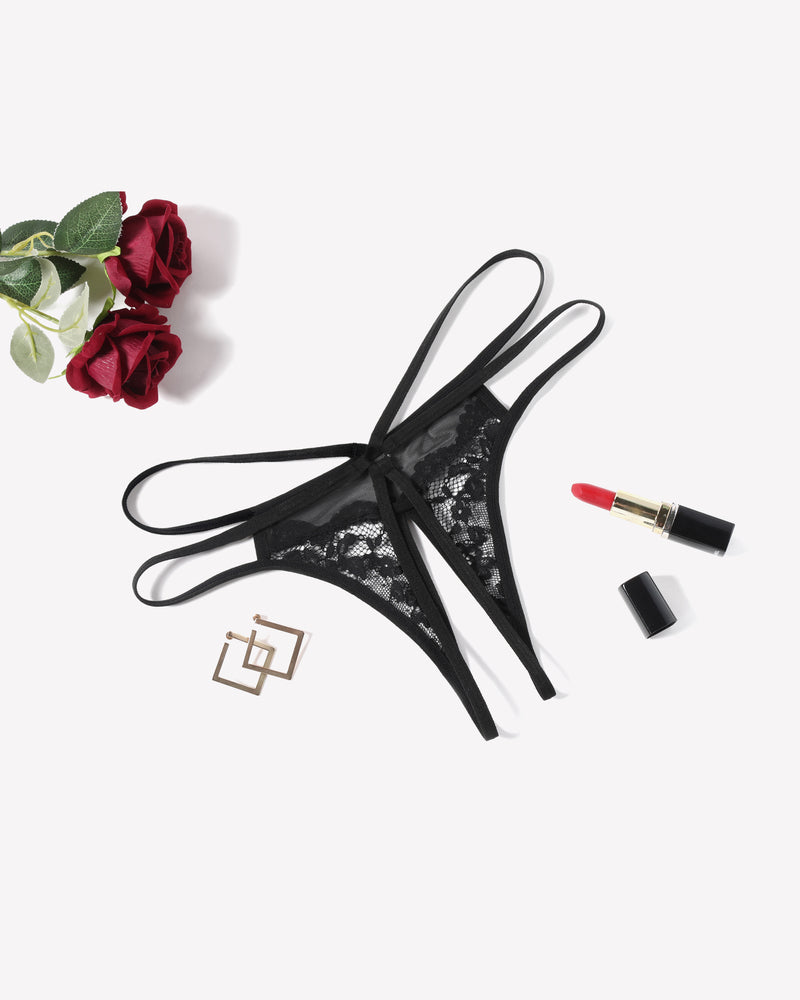 Lace Panties Floral Lace Briefs G-String
