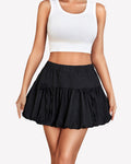 Bubble Puffy Hem A Line Skirts