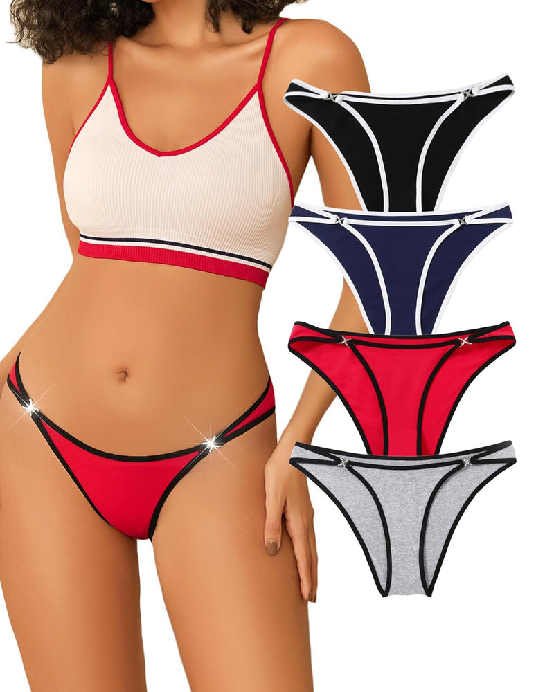 Cotton Panties Low Rise Hipster