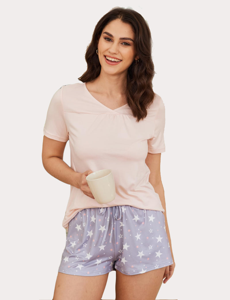 Christmas Shorts Pajama Set