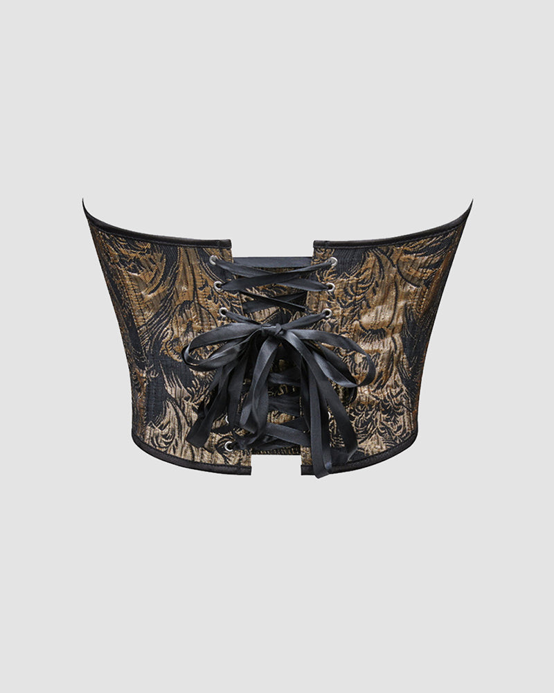 1950s 13 Boned Cotton Waist Training Corset